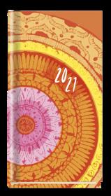 Okładka książki KAL.KOLIBER ZIELONY Z KOLOROWYM CZYMS 2014 T320F-02-PRMI