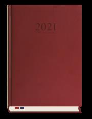 Okładka książki KAL.STACJONARNY BORDO 2015- PRMI