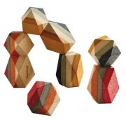 Kamienie geometryczne. Wydawca: Plan toys. Dadada.pl Opakowanie Kamienie geometryczne