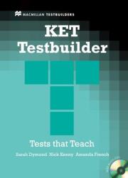 KET Testbuilder bez klucza + CD Pack NEW MACMILLAN. Autor: Dymond Sarah, Kenny Nick, Amanda French. Dadada.pl Okładka książki KET Testbuilder bez klucza + CD Pack NEW MACMILLAN