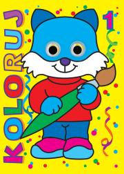 Okładka książki Koloruj 1