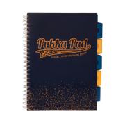 Opakowanie Kołozeszyt Pukka Pad A4 Project Book Blush granatowy, kratka