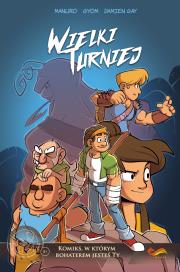 Okładka książki Komiksy paragrafowe Wielki turniej