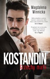 Kostandin. Grzechy mafii. Autor: Winnicka Magdalena. Dadada.pl Okładka książki Kostandin. Grzechy mafii