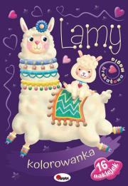 Okładka książki Lamy. Brokatowa magia