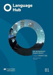 Okładka książki Language Hub Split ed. Pre-Inter. B1 SB B + App