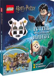 Okładka książki Lego Harry Potter. Potter kontra Malfoy