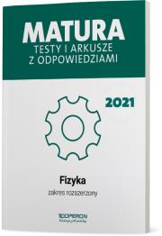 LO. Fizyka. Matura 2023. Testy i arkusze ZR dla szkół ponadgimnazjalnych. Autor: Ewa Przysiecka, Doboszyńska Anna. Dadada.pl Okładka książki LO. Fizyka. Matura 2023. Testy i arkusze ZR dla szkół ponadgimnazjalnych