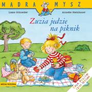 Mądra Mysz. Zuzia jedzie na piknik. Autor: Schneider Liane. Wenzel - Burger Eva. Dadada.pl Okładka książki Mądra Mysz. Zuzia jedzie na piknik