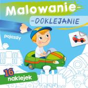 Okładka książki Malowanie-doklejanie. Pojazdy