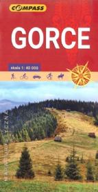 Mapa turystyczna - Gorce 1:40 000 w.2020. Autor:   Praca zbiorowa. Dadada.pl Okładka książki Mapa turystyczna - Gorce 1:40 000 w.2020