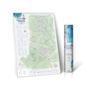 Opakowanie Mapa Zdrapka Mazury