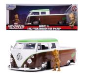 Marvel Groot 1962 VW Bus 1:24. Wydawca: Simba. Dadada.pl Opakowanie Marvel Groot 1962 VW Bus 1:24