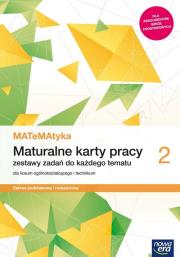 MATeMAtyka LO 2 ZPR Maturalne Karty Pracy NE. Autor: Dorota Ponczek. Dadada.pl Okładka książki MATeMAtyka LO 2 ZPR Maturalne Karty Pracy NE