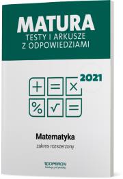 Matura 2021 Matematyka testy i arkusze zakres rozszerzony. Autor: Orlińska Marzena, Sylwia Tarała. Dadada.pl Okładka książki Matura 2021 Matematyka testy i arkusze zakres rozszerzony