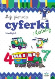 Okładka książki Moje pierwsze cyferki i kształty