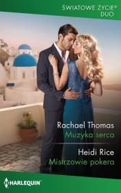 Muzyka serca. Autor: Thomas Rachael. Dadada.pl Okładka książki Muzyka serca