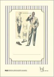 Naklejki dekoracyjne BKP 006 Moda męska 6szt ROSSI. Wydawca: Rossi. Dadada.pl Opakowanie Naklejki dekoracyjne BKP 006 Moda męska 6szt ROSSI