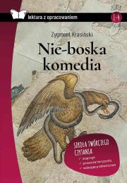 Nie-boska komedia. Lektura z opracowaniem. Autor: Zygmunt Krasiński. Dadada.pl Okładka książki Nie-boska komedia. Lektura z opracowaniem