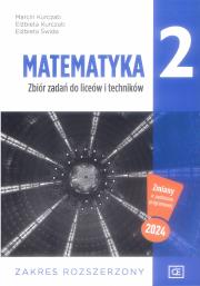 Nowe matematyka zbiór zadań dla klasy 2 liceów i techników zakres rozszerzony MAZR2. Autor: Kurczab Marcin, Kurczab Elżbieta, Świda Elżbieta. Dadada.pl Okładka książki Nowe matematyka zbiór zadań dla klasy 2 liceów i techników zakres rozszerzony MAZR2