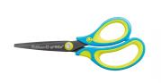 Opakowanie Nożyczki Griffix ergonomiczne szpiczaste neon blue