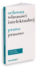 Okładka książki Ochrona własności intelektualnej... w.2020