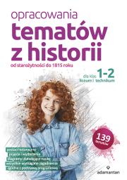 Okładka książki Opracowania tematów z historii dla klas 1-2 liceum i technikum