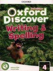 Okładka książki Oxford Discover 4 Writing and Spelling w.2020