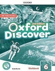 Oxford Discover 6 WB + online practice w.2020. Autor: Kenna Bourke. Dadada.pl Okładka książki Oxford Discover 6 WB + online practice w.2020