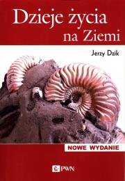 Okładka książki P.DZIEJE ZYCIA NA ZIEMII WPROWADZENIE DO PALEOBIOLOGII-PWNN