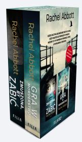 Pakiet. Zmuszona by zabić. Gra w morderstwo. Autor: Abbott Rachel. Dadada.pl Okładka książki Pakiet. Zmuszona by zabić. Gra w morderstwo