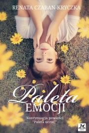 Paleta emocji. Autor: RENATA CZABAN-KRYCZKA. Dadada.pl Okładka książki Paleta emocji