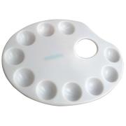 Okładka książki Paleta plastikowa owalna 23x17cm