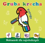 Papuga. Gruba krecha. Autor: Opracowanie zbiorowe. Dadada.pl Okładka książki Papuga. Gruba krecha