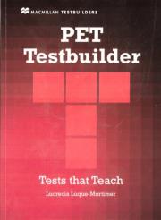 Okładka książki PET Testbuilder bez klucza