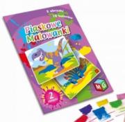Opakowanie Piaskowe malowanki - dinozaury