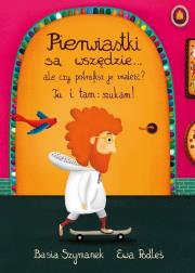 Pierwiastki są wszędzie.... Autor: Basia Szymanek, Ewa Podleś (ilustr.). Dadada.pl Okładka książki Pierwiastki są wszędzie...