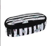 Opakowanie Piórnik 10x23 pasy, tęcza, jednorożec