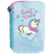 Opakowanie Piórnik dwukomorowy Jednorożec 12 DERFORM