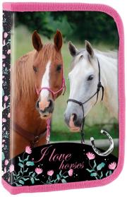 Opakowanie Piórnik jednokomorowy Konie 20 DERFORM