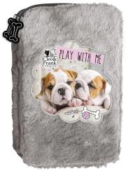 Opakowanie Piórnik pluszowy dwukomorowy F Cleo i Frank 23