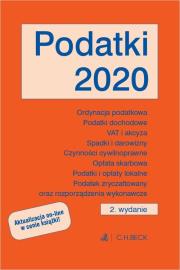 Okładka książki Podatki 2020