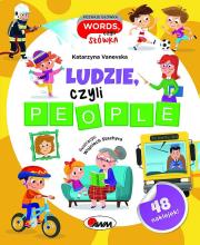 Poznaje główka words,czyli słówka Ludzie, czyli people. Autor: Vanevska Katarzyna. Dadada.pl Okładka książki Poznaje główka words,czyli słówka Ludzie, czyli people