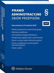 Okładka książki Prawo administracyjne Zbiór przepisów