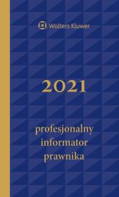Okładka książki Profesjonalny Informator Prawnika 2021