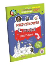 Przysłowia polskie i nie tylko. Autor: Ewa Gorzkowska-Parnas. Dadada.pl Okładka książki Przysłowia polskie i nie tylko