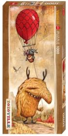 Opakowanie Puzzle 1000 Czerwony Balon, Zozoville
