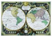 Opakowanie Puzzle 1000 Mapa świata