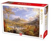 Opakowanie Puzzle 1000 Widok na wiadukt
