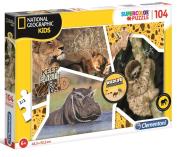 Opakowanie Puzzle 104 National Geo Kids Wildlife Adventurer
